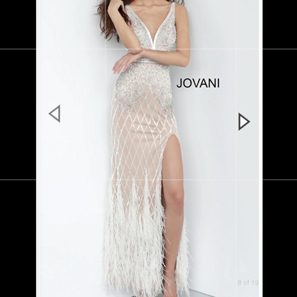 Jovani STYLE #55796 Ivory